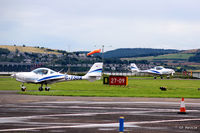 G-TSDA @ EGPN - Tayside Aviation twosome at Dundee EGPN - by Clive Pattle