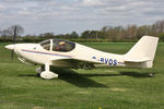 G-BVOS @ EGBR - Europa at The Real Aeroplane Company's May-hem Fly-In, Breighton Airfield, May 2013. - by Malcolm Clarke