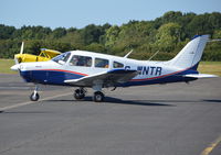 G-WNTR @ EGTB - Piper Cherokee Warrior II at Wycombe Air Park. - by moxy