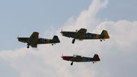 OM-MHE @ LHMC - Miskolc Airport - in convoys of simulation participants planes - by Attila Groszvald-Groszi