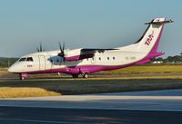 OE-GBB @ EGHH - Taxiing in on arrival - by John Coates