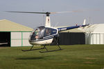 G-HBMW @ X5FB - Robinson R22, Fishburn Airfield, April 24th 2010. - by Malcolm Clarke