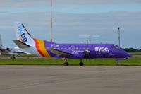 G-LGNK @ EGSH - Freshly resprayed into Flybe's new colour scheme. - by Graham Reeve