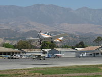 N8509M @ SZP - 1963 Beech 35-B33 DEBONAIR, Continental IO-470-J 225 Hp, takeoff climb Rwy 22 - by Doug Robertson
