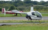 G-ZBED @ EGFH - Visiting R22 Beta. - by Roger Winser