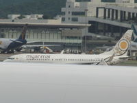 XY-ALC @ VHHH - not best photo - but needs must with rare airframe (for me) - long shot as taxying for departure at VHHH - by magnaman