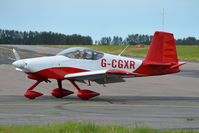 G-CGXR @ EGSH - Just landed at Norwich. - by Graham Reeve