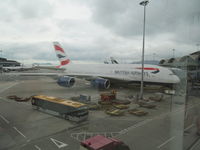 G-XLEL @ VHHH - have to fly 6000 miles to see this A380! - by magnaman