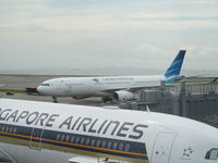 PK-GPV @ VHHH - just landed - by magnaman