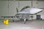 ZH590 @ EGSU - Eurofighter EF-2000 Typhoon T1. In the Preparation Area, AirSpace hangar, Imperial War Museum Duxford, July 2013. - by Malcolm Clarke