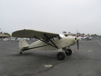 N3316A - Piper PA-22-135 TRI-PACER, Lycoming O-290-D2 135 Hp, tail-wheel conversion, on transient ramp - by Doug Robertson