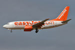 G-EZKA @ EGNT - Boeing 737-73V,on approach to 25 at Newcastle Airport, September 4th 2007. - by Malcolm Clarke