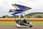 G-BZED @ EGBR - Pegasus Quantum 15-912 at The Real Aeroplane Company Summer Madness Fly-In, Breighton Airfield, August 2012. - by Malcolm Clarke