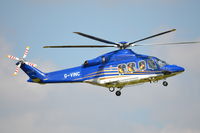 G-VINC @ EGSH - Landing at Norwich with the Bond logo removed. - by Graham Reeve
