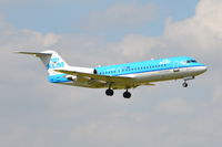 PH-KZC @ EGSH - Landing at Norwich. - by Graham Reeve