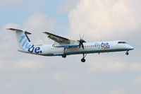 G-KKEV @ EGSH - Landing at Norwich. - by Graham Reeve