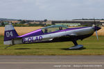 G-OLAD @ EGCJ - at the Royal Aero Club (RRRA) Air Race, Sherburn in Elmet - by Chris Hall