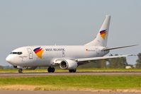 G-JMCM @ EGSH - Leaving Norwich. - by keithnewsome