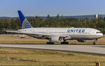 N778UA @ EDDF - decelerating after touchdown - by Friedrich Becker
