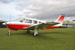 G-BIDI @ X5FB - Piper PA-28R-201 Cherokee Arrow lll at Fishburn Airfield, September 27th 2009. - by Malcolm Clarke