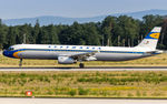 D-AIDV @ EDDF - decelerating after touchdown - by Friedrich Becker