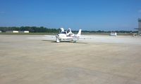 N486JG @ KPCW - On the ramp at Port Clinton, Ohio