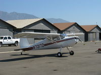 N72172 @ SZP - Early 1946 Cessna 140, Continental C85 85 Hp, with dual wing struts and fabric covered wings. The later 140A model had all metal wings with single wing strut. - by Doug Robertson