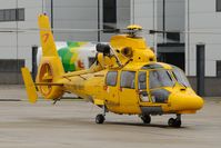 OO-NHY @ EGSH - AS-365 with winch attached. - by keithnewsome