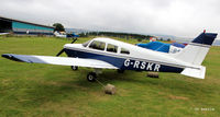 G-RSKR @ EGPN - A welcome visitor to Dundee EGPN - by Clive Pattle