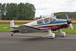 G-AYUT @ EGBR - SAN Jodel DR-1050 Ambassadeur at The Real Aeroplane Club's Wings & Wheels weekend, Breighton Airfield, September 2nd 2012. - by Malcolm Clarke