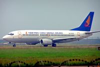 B-2945 @ ZGSZ - Boeing 737-39K [27362] (China Xinhua Airlines) Shenzhen-Baoan~B 23/10/2006 - by Ray Barber