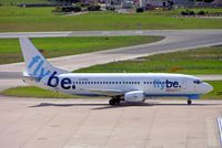 G-STRA @ EGBB - Boeing 737-3S3 [24059] [FlyBe) Birmingham Int'l~G 01/09/2006 - by Ray Barber