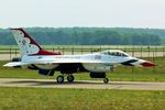 UNKNOWN @ KTVC - USAF Thunderbirds - 2015 National Cherry Festival Air Show - by Mel II
