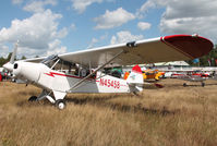 N45458 @ EBZR - Lady Bush Pilot at the Zoersel fly in.