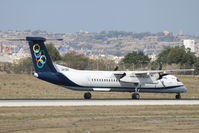 SX-OBC @ LMML - DHC-8 SX-OBC Olympic Air - by Raymond Zammit