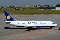 PP-VPF @ SBGR - Boeing 737-3S1 [24834] (VARIG) Sao Paulo-Guarulhos~PP 12/04/2003 - by Ray Barber