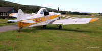 G-BCBJ @ X6AB - At Aboyne for Glider Towing duties - note tow rope attached. - by Clive Pattle