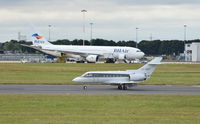 CS-DUG @ EGCN - CS-DUG arriving at DSA with LZ-AWA operating the Balkan Holidays flight to DSA. - by Roverscal