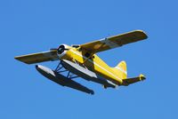 C-GTLT @ YVR - Take off from the Fraser River