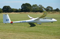 G-SMAR @ X3TB - Under tow at Tibenham.