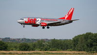 G-CELK @ LHBP - Budapest Airport, Hungary - Landing - by Attila Groszvald-Groszi
