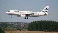 SX-DGC @ LHBP - Budapest Airport, Hungary - Landing - by Attila Groszvald-Groszi