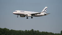 SX-DGC @ LHBP - Budapest Airport, Hungary - Landing - by Attila Groszvald-Groszi
