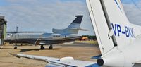 M-AGIK @ EGHH - At Jetworks - by John Coates