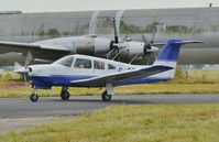 G-OPJD @ EGHH - Taxiing on arrival - by John Coates