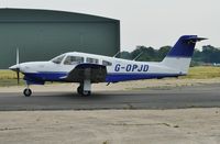 G-OPJD @ EGHH - Taxiing on arrival - by John Coates