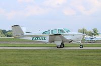 N1234Z @ KOSH - Beech N35 - by Mark Pasqualino