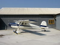 N5367C @ SZP - 1950 Cessna 140A, Continental C90 90 Hp, absolutely stunning appearance for a 66 year old aircraft! - by Doug Robertson