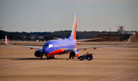 N244WN @ KATL - Pushback Atlanta - by Ronald Barker