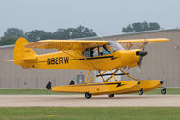 N82RW @ KOSH - Touchdown - by alanh